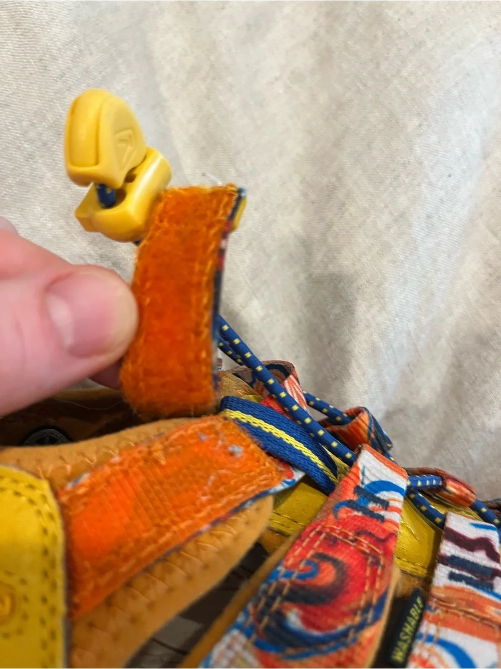 Keen Kids Yellow Multicolor Closed-Toe Outdoor Sandals